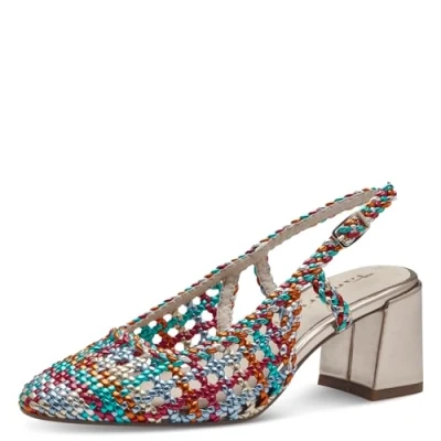Afbeelding van Tamaris Klassieke pumps, Dames, Maat: 38, Multicolor Hoogwaardig imitatieleer