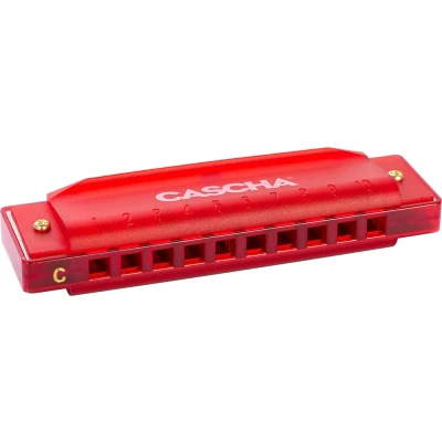 Afbeelding van Cascha Verlag Fun Blues Mundharmonika Rot Diatonische mondharmonica