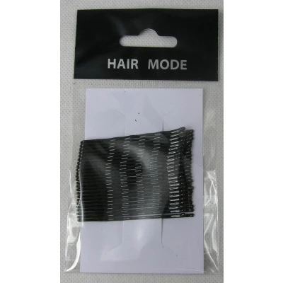 Afbeelding van Hair Mode Schuifspeldjes Zwart 24ST