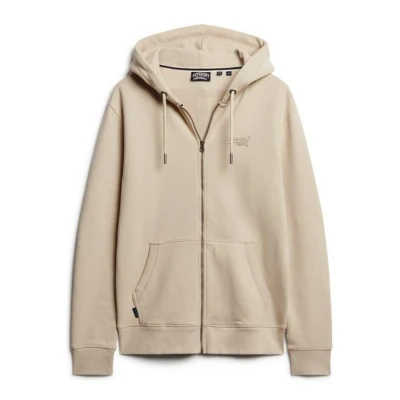 Afbeelding van Superdry Essential Logo Zip Hoodie HB Beige L