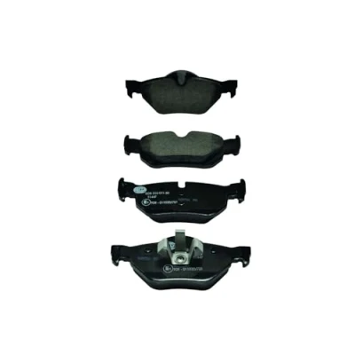 Afbeelding van HELLA 8DB 355 011 301 Remblokkenset Geschikt voor slijtage waarschuwingscontact BMW: 3 Touring, Saloon, 1 Hatchback