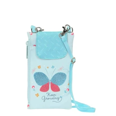 Afbeelding van Portemonnee BlackFit8 Keep Growing Telefoonhoes Licht Blauw