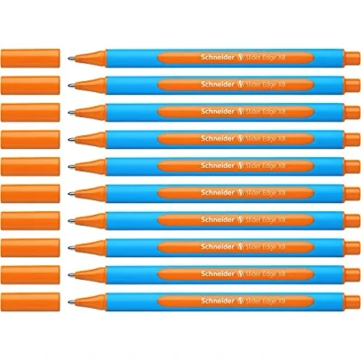 Afbeelding van Balpen Schneider Slider Edge extra breed 0.6mm oranje
