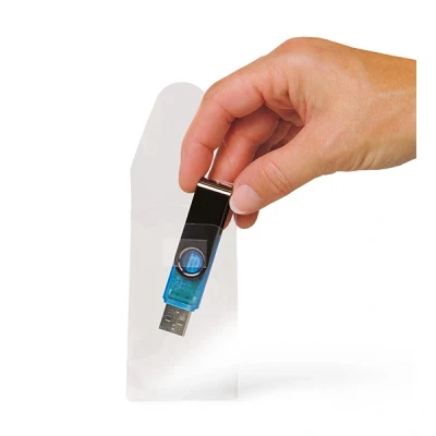 Image de Pochettes adhesifs pour cles USB Djois Made By Tarifold