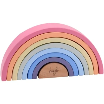 Afbeelding van Joueco Houten Regenboog, 8dlg.