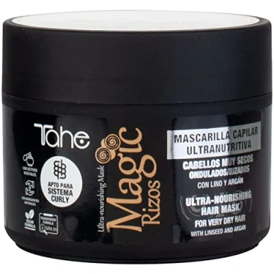 Afbeelding van Tahe Magic Rizos Ultra voedend haarmasker voor zeer droog en krullend haar, 300 ml