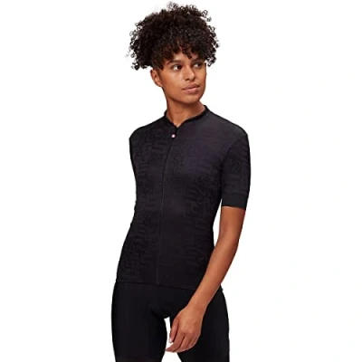 Afbeelding van Castelli Fietsshirt korte mouwen Dames Zwart PROMESSA JACQUARD JERSEY LIGHT BLACK L
