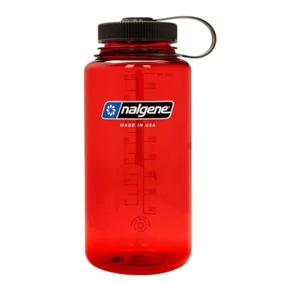 Afbeelding van Nalgene Sustain Wide Mouth 1000ml drinkfles Red