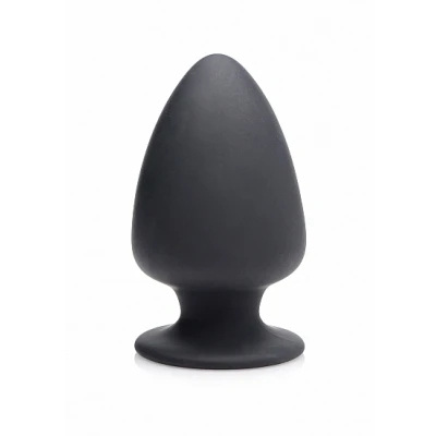 Afbeelding van Zwarte Squeezable Buttplug Medium