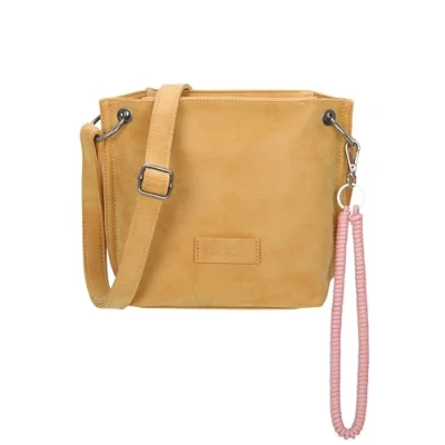 Afbeelding van Fritzi aus Preußen Vintage 22.5 CM Schoudertas, Dames, Maat: One Size, Honey mustard