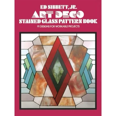 Afbeelding van Art Deco Stained Glass Patterned Book