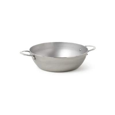 Afbeelding van De Buyer Hapjespan met 2 handvaten Mineral B ø 32 cm / 5.5 liter zonder anti aanbaklaag