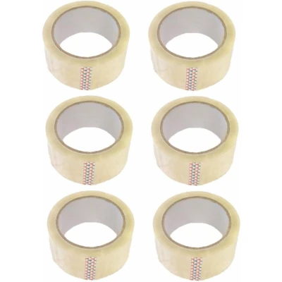 Afbeelding van Benson Verpakkingstape 48 mm x 66 meter Transparant 6 stuks