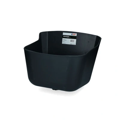 Afbeelding van Agradi Voerbak Hoek Wand met Waterstop 15L