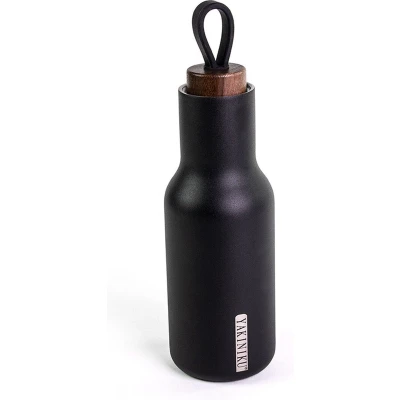 Afbeelding van Yakiniku Drinkfles RVS Zwart 600ml