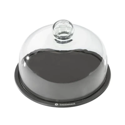 Afbeelding van Zassenhaus Comfort Plus kaasbel van glas, 23 cm