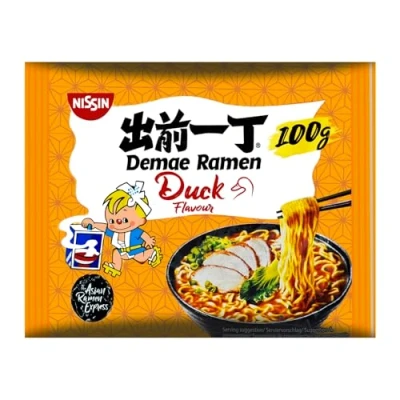 Afbeelding van Nissin Demae Ramen Instant Noedels Eend 100 g