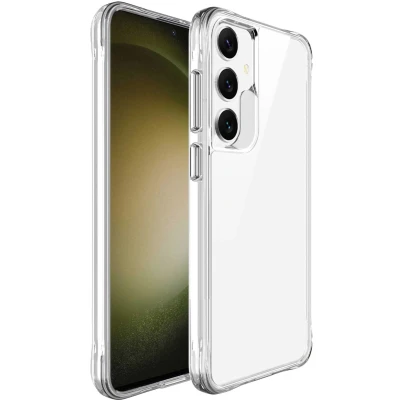 Afbeelding van iMoshion Hoesje Geschikt voor Samsung Galaxy S24 Shockproof Rugged Air Case transparant