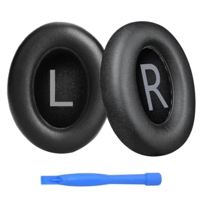 Afbeelding van MMOBIEL Oorkussens voor Bose NC700 / 700 Noise Cancelling Hoofdtelefoon Protein PU Koptelefoon Oorkussen Earpads Zwart