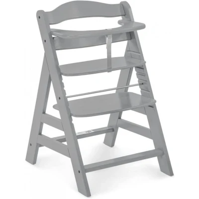 Image de Chaise haute Alpha+B Gris
