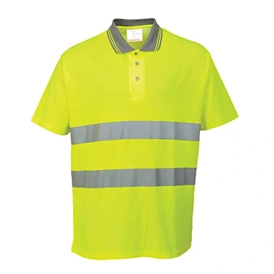 Afbeelding van Poloshirt Comfort Katoen Geel S171 Portwest