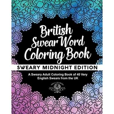 Afbeelding van British Swear Word Coloring Book