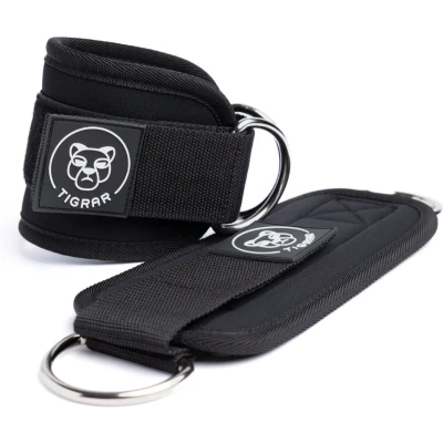 Afbeelding van Tigrar Ankle Straps Krachttraining Fitness Zwart