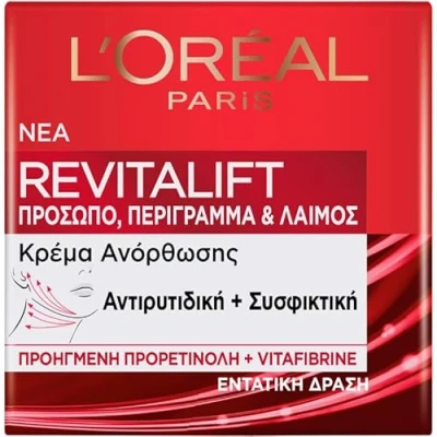 Afbeelding van L&#039;Oreal Revitalift Anti rimpel en verstevigende crème voor gezicht, contouren hals (50 ml)