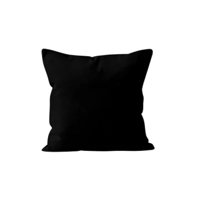 Image de Housse de coussin 40x40 cm ALIX noir par Soleil d&#039;ocre