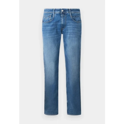 Afbeelding van Replay Anbass Pants Slim fit jeans, Heren, Maat: 36x30, Medium blue