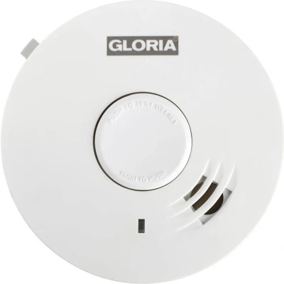 Afbeelding van Gloria R 10 Rookmelder Incl. batterij (10 jaar) werkt op batterijen