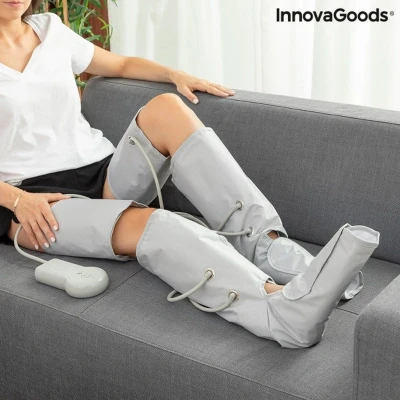 Afbeelding van Luchtcompressie Beenmassager 4 standen Innovagoods Maspres Beenmassage Massage Inclusief Draagtas Afstandsbediening Luchtmassage