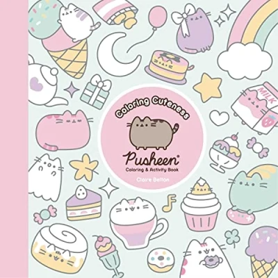 Afbeelding van A Pusheen Book Coloring Cuteness