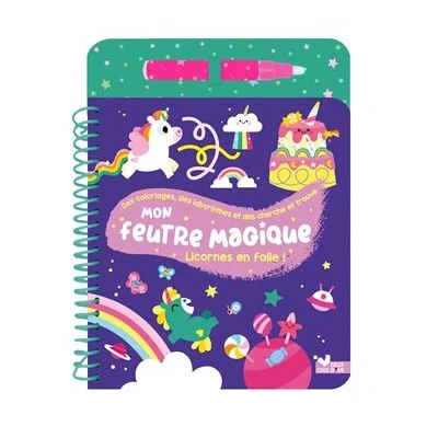 Image de Mon feutre magique Licornes en folie !