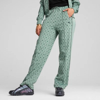 Afbeelding van Puma ROAD TO Unity Pants Trainingsbroek, Dames, Maat: Large, Green moon