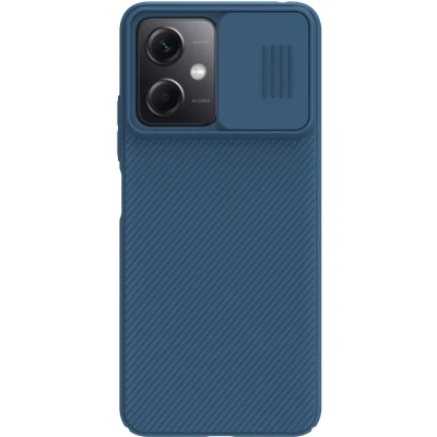Afbeelding van Nillkin Hoesje Geschikt voor Xiaomi Redmi Note 12 / Poco X5 5G CamShield Case Blauw