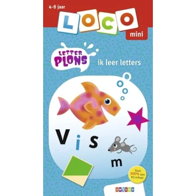 Afbeelding van Loco mini Letterplons ik leer letters