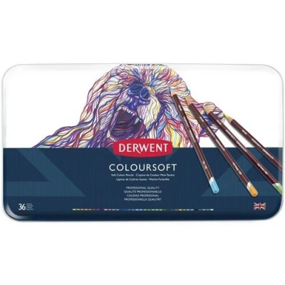 Afbeelding van Derwent Coloursoft 36 st blik DCS0701028