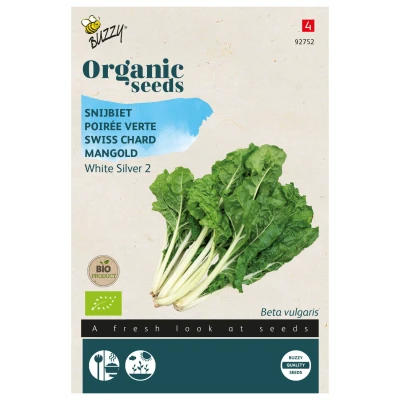 Afbeelding van Organic Snijbiet Groene Witribbige (Skal 14725) Buzzy
