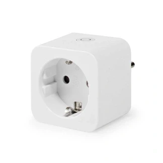 Afbeelding van Nedis SmartLife Slimme Stekker Zigbee 3.0 IP21 Energiemeter 3680 W Hybrid (CEE 7/7) 0 55 C Android / IOS Wit 1 Stuks