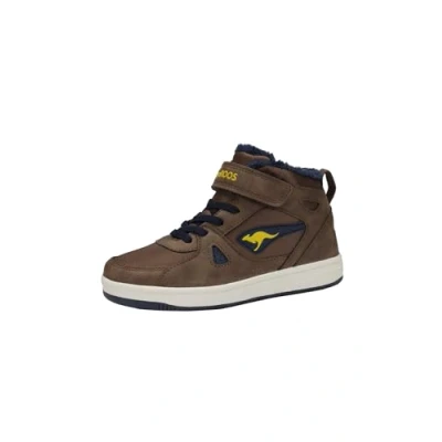 Afbeelding van KangaROOS K cp Kalley II Ev Kindersneakers, uniseks, Donkere koffie marineblauw