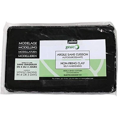 Image de Pain d&#039;argile sans cuisson Noir 15 kg Pébéo