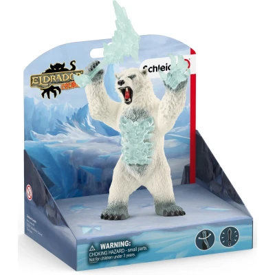 Afbeelding van schleich ELDRADOR CREATURES Blizzard beer met ijsknots Speelfiguur Kinderspeelgoed voor Jongens en Meisjes 42510