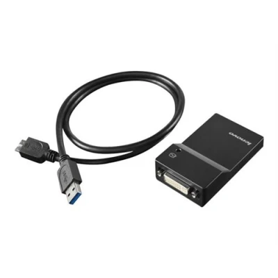Image de Lenovo USB 3.0 to DVI/VGA Monitor Adapter adaptateur vidéo externe