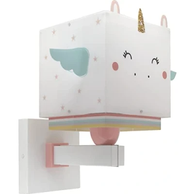 Afbeelding van Dalber Little Unicorn wandlamp met stekker
