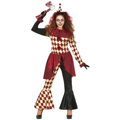Afbeelding van Fiestas Guirca Horror Clown dames (42 44)