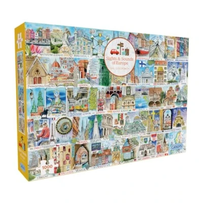 Afbeelding van Gibsons Sights &amp; Sounds of Europe (1000).