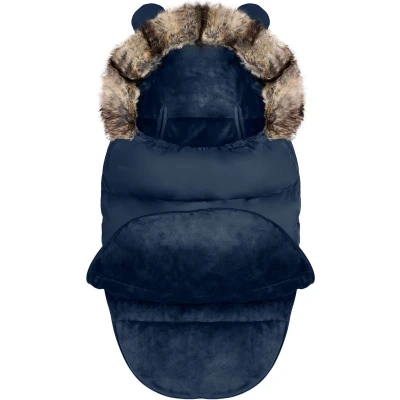 Afbeelding van Elmi Ricokids slaapzak voor kinderwagen en slee marineblauw