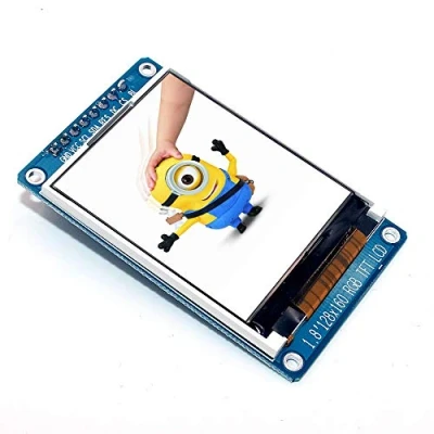 Afbeelding van Fasizi 1,8 inch 128 x 160 SPI ST7735S 3,3 V TFT LCD Display Module voor Arduino Kit DIY