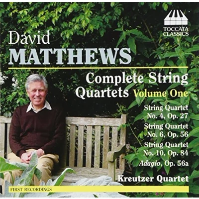 Afbeelding van Kreutzer Quartet Matthews String Quartets Volume 1 (CD)